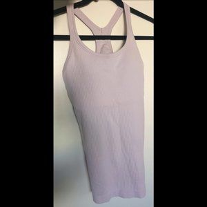 Lululemon pastel purple athletic tank top, US 6 (Small)